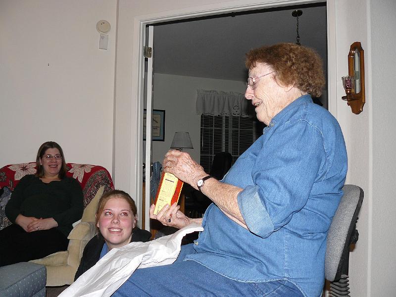 P1010140.JPG - Oh look.. chocolate for Grandma..