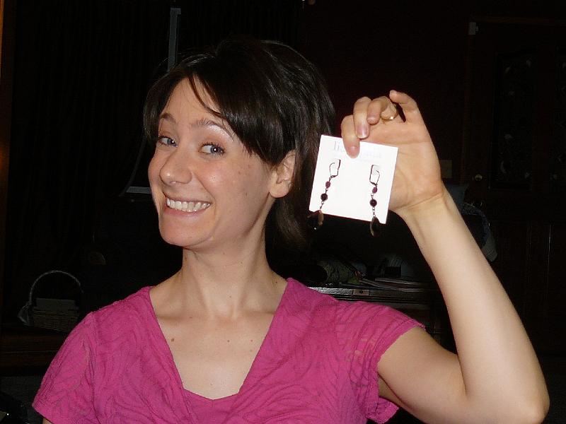 P1020530.JPG - Opening presents after dinner.