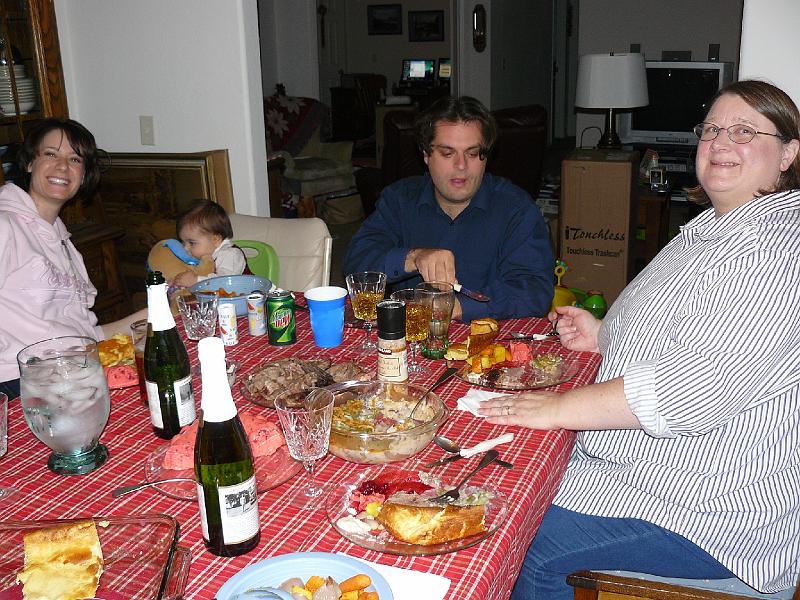 P1030028.JPG - Christmas dinner..