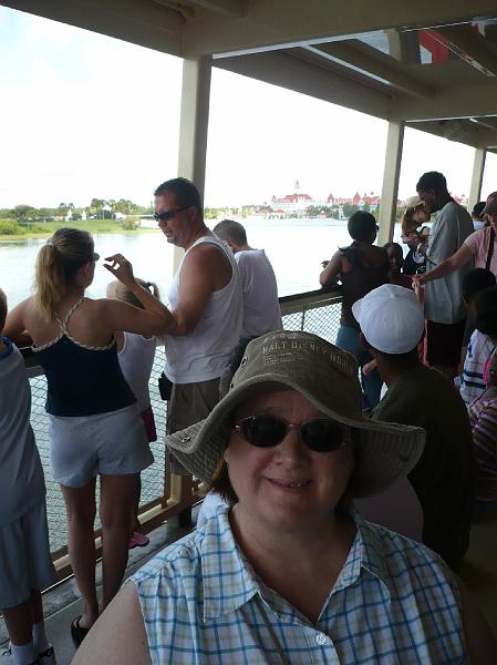 P1010218.JPG - On our way to Magic Kingdom.  This day we took the ferry.