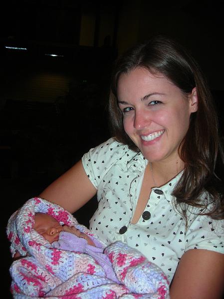 Feb1316.JPG - Then Hailee went to choir practice, this is Jessica