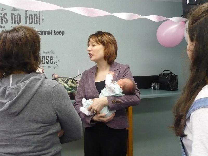 P1000323.JPG - Hailee Rose's baby shower at church