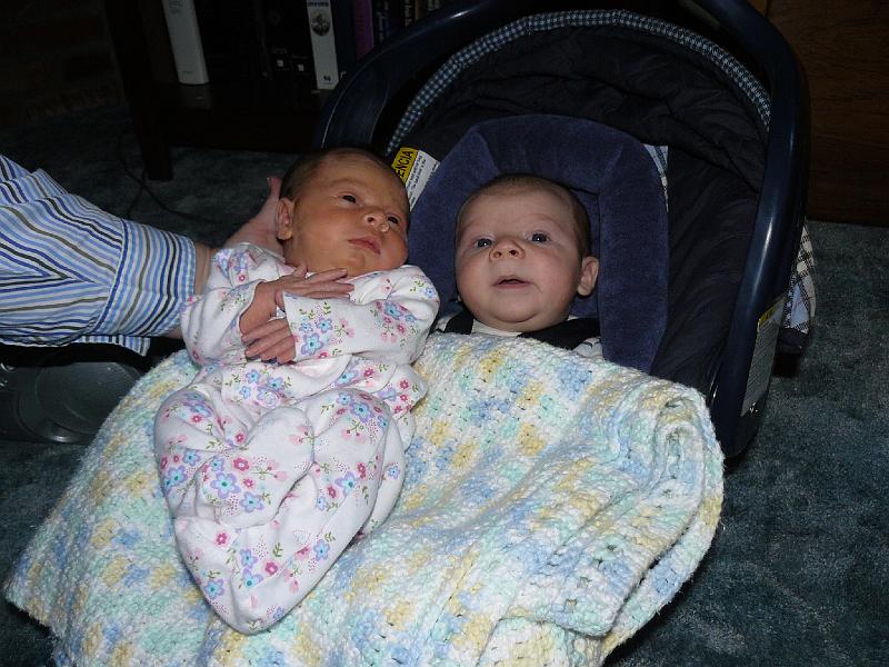 P1010381.JPG - Then there were two! Kalin came to visit for the weekend, too!