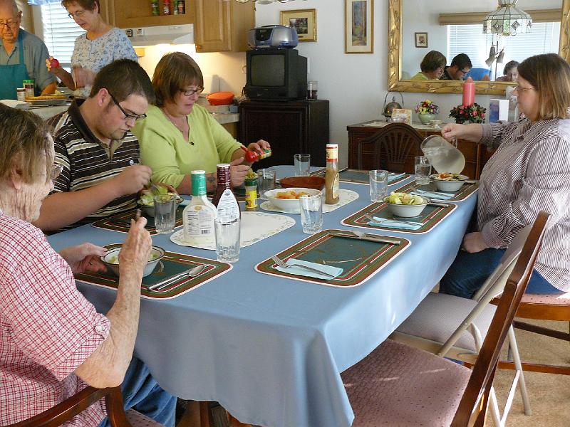 P1020594.JPG - After Thanksgiving get together.