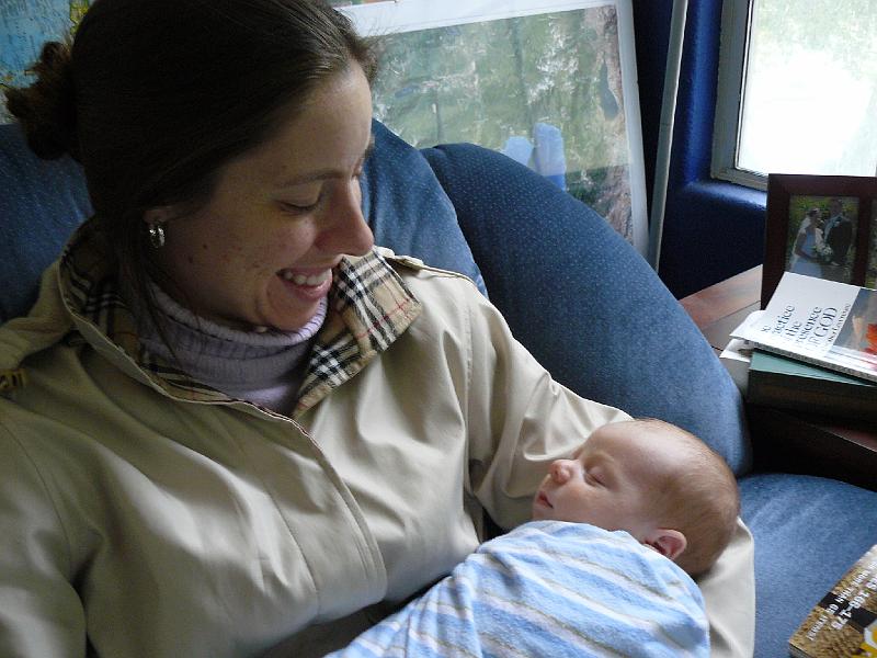 P1010285.JPG - Nap time for Kalin